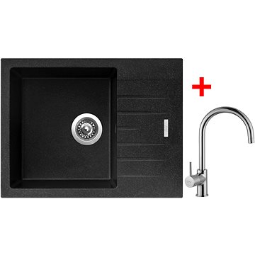 

Sinks Perfecto 650 Granblack + Vitalia