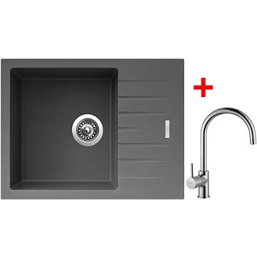 

Sinks Perfecto 650 Titanium + Vitalia