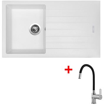 

Sinks Perfecto 860 Milk + Flexia