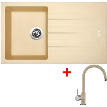 

Sinks Perfecto 860 Sahara + Vitalia GR