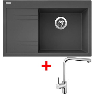 

Sinks Rim 780 P Titanium + Elka