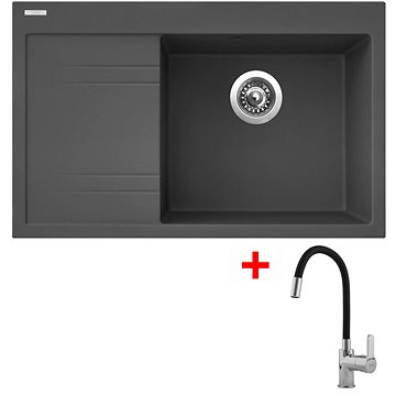 

Sinks Rim 780 P Titanium + Flexia