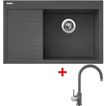

Sinks Rim 780 P Titanium + Vitalia GR