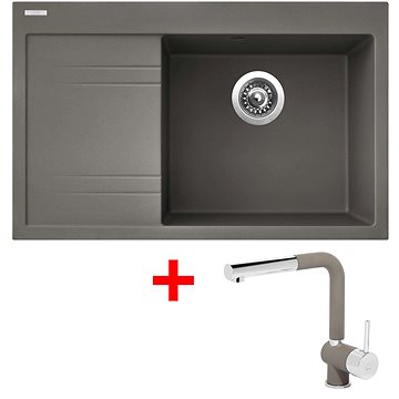 

Sinks Rim 780 P Truffle + Mix 3 P GR