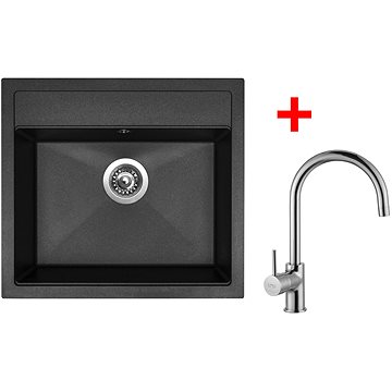 

Sinks Solo 560 Granblack + Vitalia