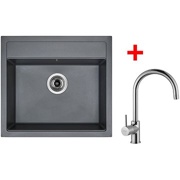 

Sinks Solo 560 Titanium + Vitalia