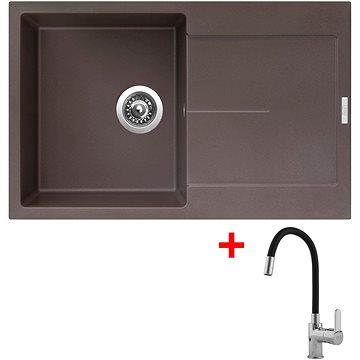 

Sinks Ultima 790 Marone + Flexia