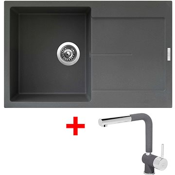 

Sinks Ultima 790 Titanium + Mix 3 P GR
