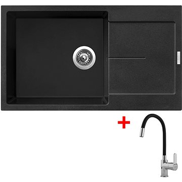 

Sinks Ultima 860 XXL Metalblack + Flexia