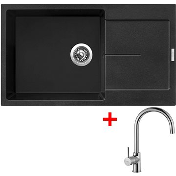 

Sinks Ultima 860 XXL Metalblack + Vitalia