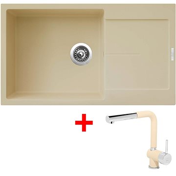 

Sinks Ultima 860 XXL Sahara + Mix 3 P GR