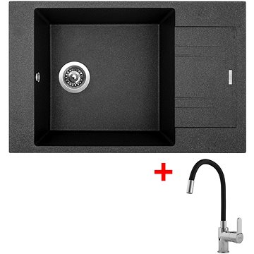 

Sinks Vario 780 Granblack + Flexia