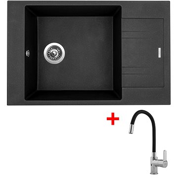 

Sinks Vario 780 Metalblack + Flexia