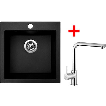 

Sinks Viva 455 Granblack + Elka