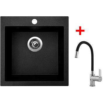 

Sinks Viva 455 Granblack + Flexia