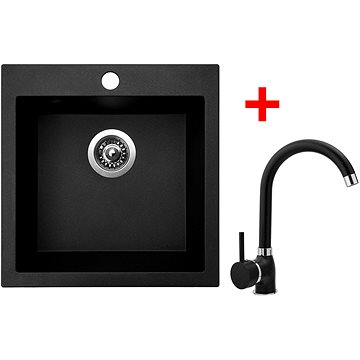 

Sinks Viva 455 Granblack + Polo GR