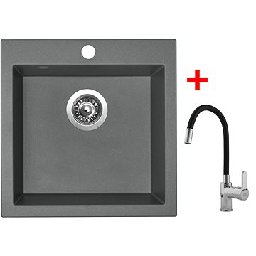 

Sinks Viva 455 Titanium + Flexia