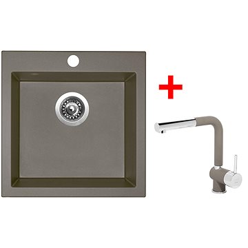 

Sinks Viva 455 Truffle + Mix 3 P GR