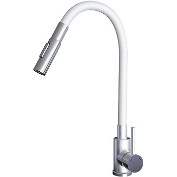 

Sinks Elasta S nerez/bílá