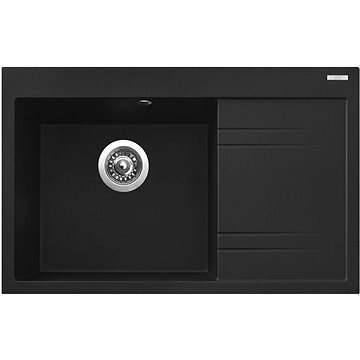

Sinks RIM 780 L Metalblack levý