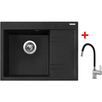 

Sinks RIM 650 L Granblack + Flexia