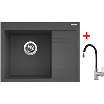 

Sinks RIM 650 L Titanium + Flexia