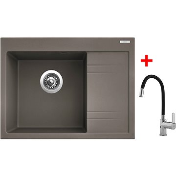

Sinks RIM 650 L Truffle + Flexia