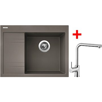 

Sinks RIM 650 P Truffle + Elka