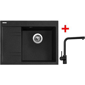 

Sinks RIM 650 P Granblack + Elka černá matná
