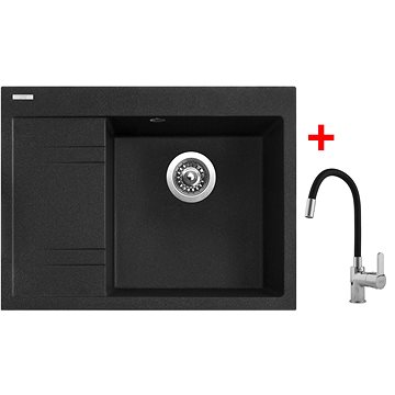 

Sinks RIM 650 P Granblack + Flexia