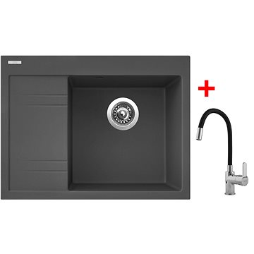 

Sinks RIM 650 P Titanium + Flexia
