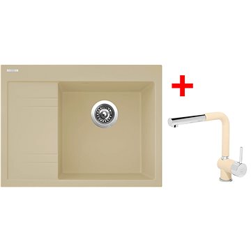 

Sinks RIM 650 P Sahara + Mix 3 P GR
