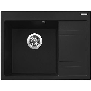 

Sinks RIM 650 L Metalblack levý