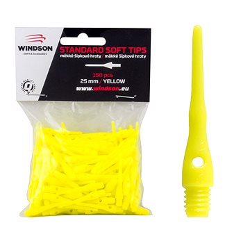 

Windson TIPS 25 mm 150 ks, žluté