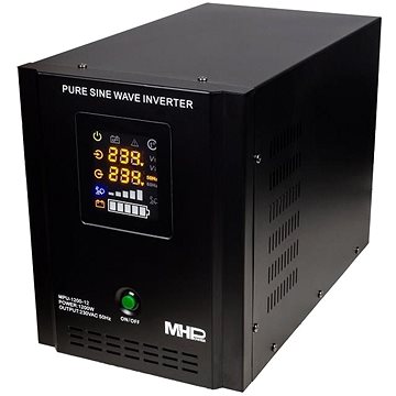 MHPower MPU-1200-12, UPS, 1200 W, čistý sinus, 12V, MPU-1200-12