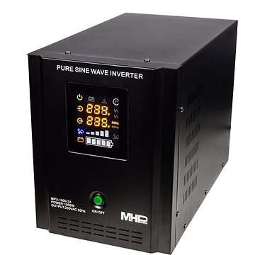 

MHPower MPU-1800-24, UPS, 1800 W, čistý sinus, 24V, MPU-1800-24