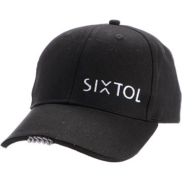 

SIXTOL Kšiltovka s LED světlem B-CAP 25lm, nabíjecí, USB, univerzální velikost, černá