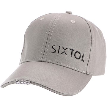 

SIXTOL Kšiltovka s LED světlem B-CAP 25lm, nabíjecí, USB, univerzální velikost, šedá
