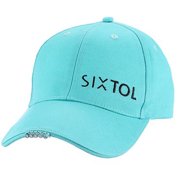 

SIXTOL Kšiltovka s LED světlem B-CAP 25lm, nabíjecí, USB, univerzální velikost, tyrkysová