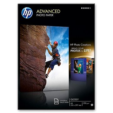 HP Q5456A Advanced Glossy Photo Paper A4 - Fotopapír