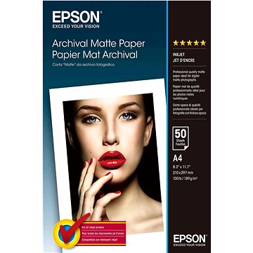 

Epson Premium Semigloss Photo Paper - DIN A3 - 251g/m2 - 20 listů