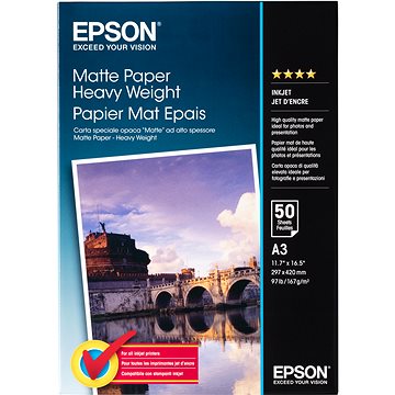 

Epson Archival Matte A4 - 50 listů