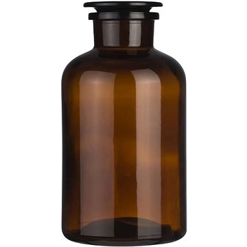 

Sklárny Moravia Skleněná dóza na potraviny, hnědá, 2000 ml