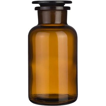 

Sklárny Moravia Skleněná dóza na potraviny, hnědá, 500 ml