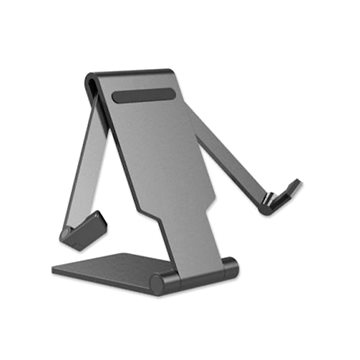 4smarts Desk Stand Fold for Smartphones and Tablets grey - Držák na mobilní telefon