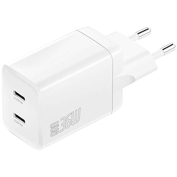 

4smarts Wall Charger PDPlug Dual 36W GaN 2C white