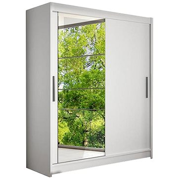 

Nejlevnější nábytek Tabari VI, bílý mat/zrcadlo, šířka 150 cm