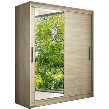 

Nejlevnější nábytek Tabari VI, dub sonoma/zrcadlo, šířka 150 cm