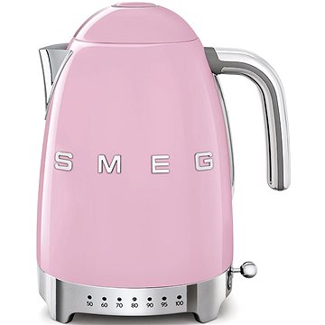 

SMEG 50's Retro Style 1,7l LED indikátor růžová
