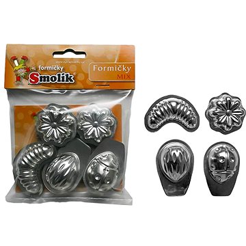 

SMOLÍK MIX 4 druhy 20 ks 622 velké d35 40 a 45 mm, pocínované